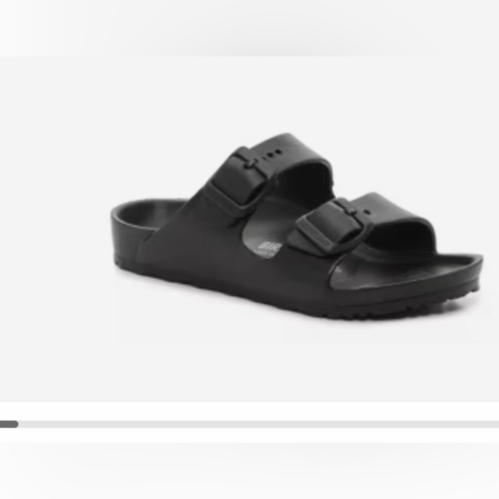 Birkenstock Kids Black Arizona EVA Sandals size 8 NEW
